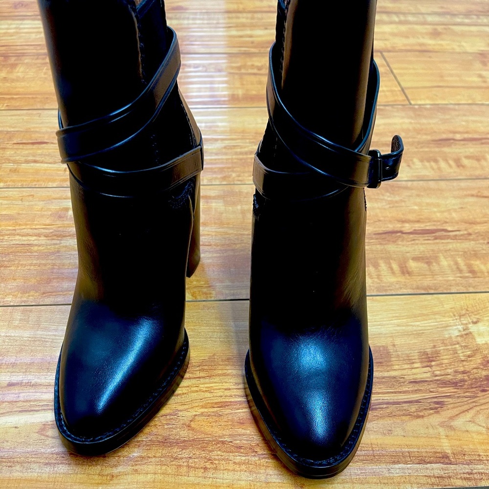 Coach Jackson leather boot